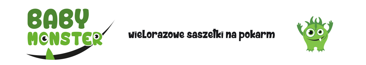 Baby Monster saszetki wielorazowe dla dzieci